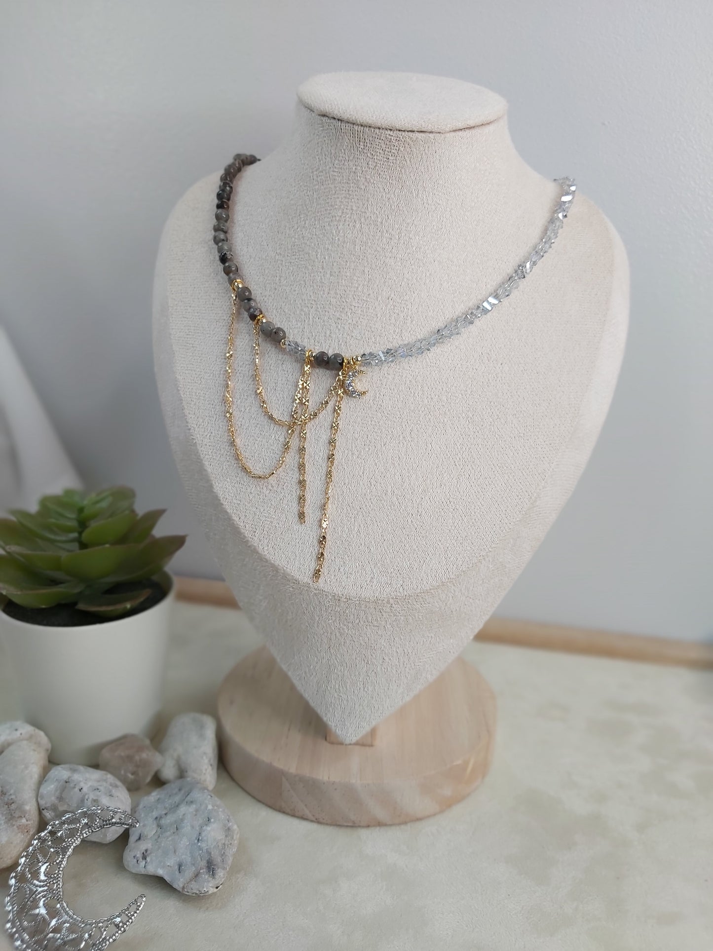 ✨ “Lunar Dawn” Natural Stone  Set — by LUNARIUM